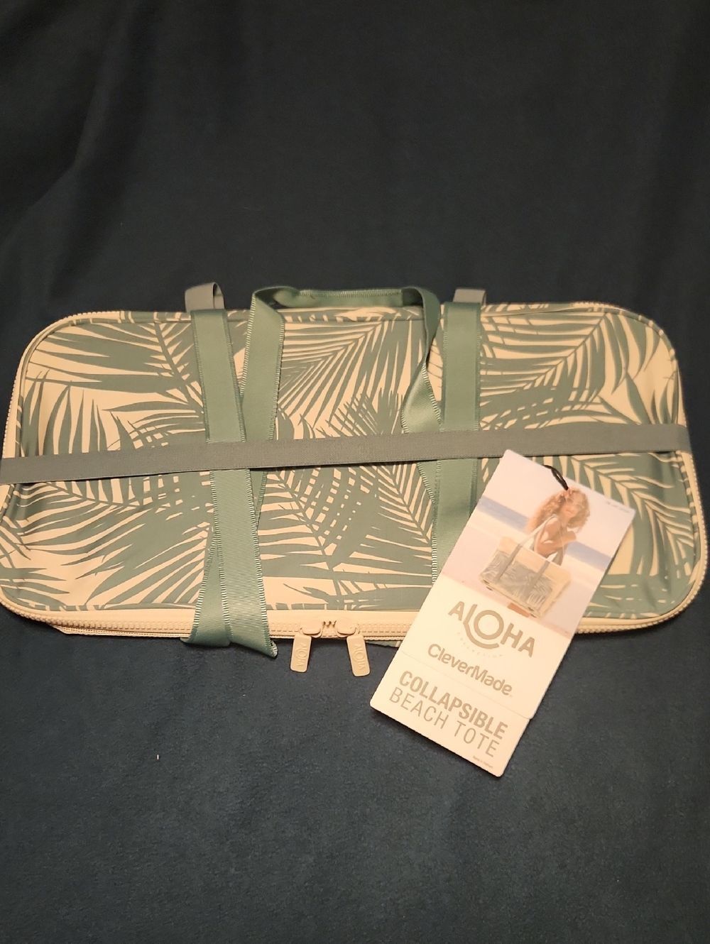 NEW Aloha Collection Collapsible Beach Tote NWT